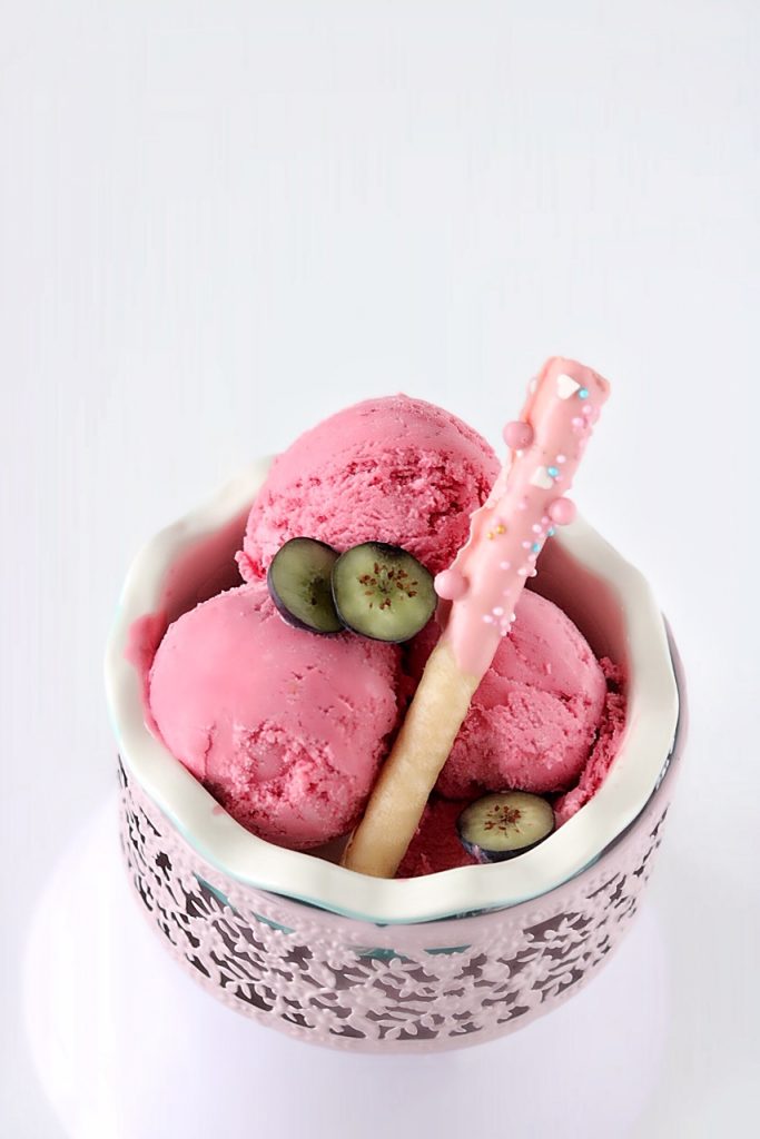 Himbeer -Joghurt Eis