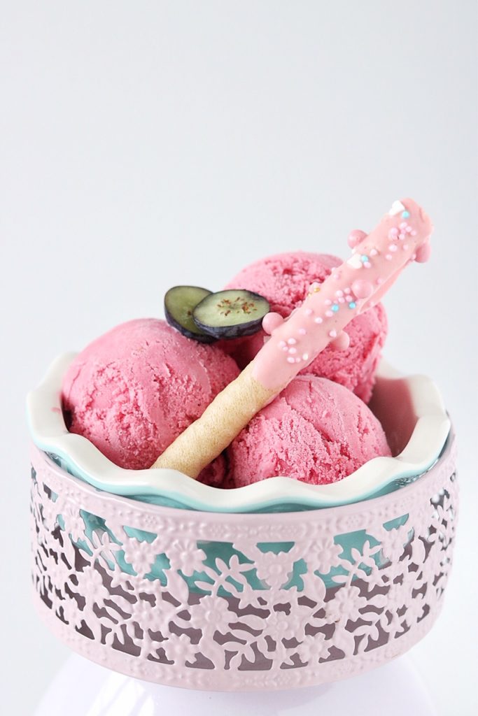 Himbeer -Joghurt Eis